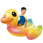 INTEX Надувной матрас-плот “Уточка” с ручками, 147x147x81 см, до 40 кг, 3+ — изображение 3