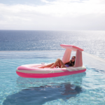 INTEX Надувной плот "Pink Paradise Boat Float", 257 x 135 см, до 100 кг, 8+ — изображение 2