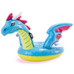 INTEX Plută-saltea gonflabilă “Dragon” cu mânere, 201х191 cm, până la 40 kg, 3+ - imagine 3