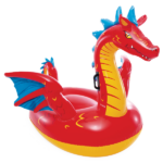 INTEX Plută-saltea gonflabilă “Dragon mistic” cu mânere, 198×173 cm, până la 40 kg, 3+