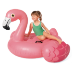 INTEX Надувной матрас-плот "Фламинго" с ручками, 142x137x97 см, до 80 кг, 14+ — изображение 3