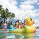 INTEX Надувной матрас-плот “Уточка” с ручками, 147x147x81 см, до 40 кг, 3+ — изображение 5