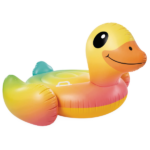 INTEX Надувной матрас-плот “Уточка” с ручками, 147x147x81 см, до 40 кг, 3+