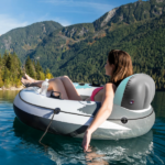 INTEX Надувной круг-кресло “River run” Д 135 см с ручками, до 100кг — изображение 4