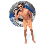 INTEX Надувной круг-кресло "River Run 1", диаметр 135 см, до 100 кг — изображение 5