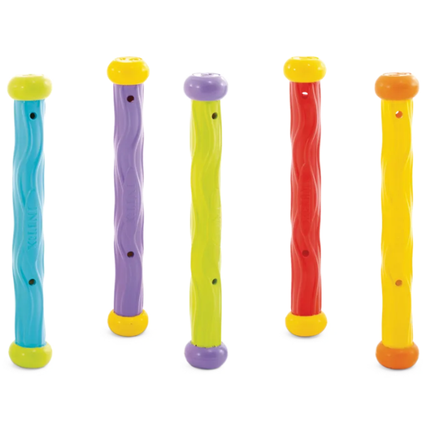 58590 INTEX Set de joacă subacvatic “Bețișoare”, 6+, 5 culori în set - imagine 1