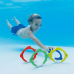 INTEX Набор для подводной игры "Кольца - Рыбки", 6+, 4 цвета в наборе — изображение 5