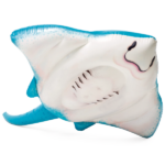 INTEX Надувной матрас-плот "Скат" с ручками, 180х135х28 см, до 40 кг, 3+ — изображение 4