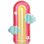 INTEX Надувной матрас-плот "Облака на радуге", 175x117x20 см, до 100 кг