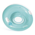 INTEX Надувной круг-шезлонг для плавания с ручками Д 119, до 100 кг,  2 цвета — изображение 3