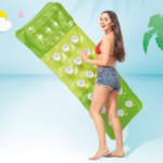 INTEX Надувной матрас для плавания с подушкой 188х71 см, до 100 кг, 3 цвета — изображение 5