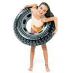 INTEX Надувной круг “Шина” Д 91 см, до 60кг, 9+ — изображение 2