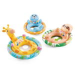 INTEX Детский надувной круг с вырезами для ног 91х58 см, до 23 кг, 3-4 лет, 4 модели — изображение 6