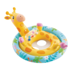 INTEX Детский надувной круг с вырезами для ног 91х58 см, до 23 кг, 3-4 лет, 4 модели — изображение 2
