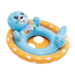 INTEX Детский надувной круг с вырезами для ног 91х58 см, до 23 кг, 3-4 лет, 4 модели — изображение 3