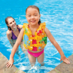 INTEX Vesta de înot gonflabilă "Prieteni tropicali", 41х30 cm, 3-5 ani - imagine 4