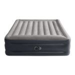 INTEX Pat gonflabil “Velur Deluxe” 152x203x42 cm cu tetieră și pompă încorporată 220V, până la 272 kg - imagine 3