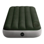 INTEX Надувной матрас “Velur Downy” 76×191×25 см co встроенным ножным насосом, до 136 кг — изображение 3