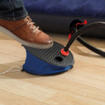 INTEX Насос ножной "Bellows", шланг с 3-мя насадками, 28 см — изображение 3