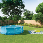 INTEX Бассейн BEACHSIDE METAL FRAME 305x76cm, 4485Л, металлический каркас — изображение 9