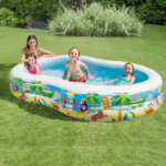 INTEX Piscină gonflabilă pentru copii “Malul mării” 262x160x46 cm, 700 L, 3+ - imagine 2