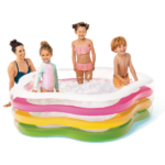 INTEX Piscină gonflabilă pentru copii cu baza gonflabilă 185x180x53 cm, 460 L, 3+ - imagine 3