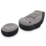 INTEX Fotoliu gonflabil cu puf VELUR ULTRA LOUNGE (Chair & Ottoman) 102x137x79 cm / 64x28 cm - imagine 2
