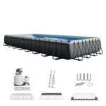INTEX Бассейн ULTRA XTR FRAME 975х488х132см, 54368Л, металлический каркас, с фильтрующим насосом — изображение 7