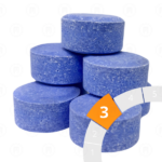 Pastile multifuncționale „Total Blue”, 20 g x 9 buc
