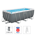 Bestway Piscină STEEL PRO MAX Rectangular 412x201x122 cm, 8124L, cadru metalic