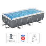 Bestway Piscină STEEL PRO MAX Rectangular 404x201x100 cm, 6478L, cadru metalic