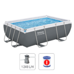 Bestway Бассейн STEEL PRO MAX Rectangular 282x196x84 см, 3662Л, металлический каркас