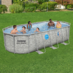 Bestway Piscină STEEL PRO MAX Oval 549х274х122 cm, 13430L, cadru metalic - Image 2