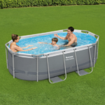 Bestway Бассейн STEEL PRO MAX Oval 305x200x84 см, 3668Л, металлический каркас — изображение 2