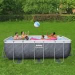 Bestway Бассейн STEEL PRO MAX Rectangular 412x201x122 см, 8124Л, металлический каркас — изображение 2