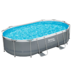 Bestway Бассейн STEEL PRO MAX Oval 488x305x107 см, 10949Л, металлический каркас — изображение 3
