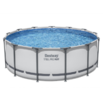 Bestway Бассейн STEEL PRO MAX Round 396х122 см, 12690 Л, металлический каркас — изображение 3