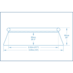 Bestway Piscină gonflabilă Fast Set 305х66 cm, 3800 L - imagine 4