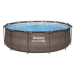 Bestway Бассейн STEEL PRO MAX Round Rotang 366x100 см, 9150Л, металлический каркас — изображение 4