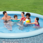 Bestway Piscină gonflabilă Fast Set cu pompă de filtrare, 396х84 cm, 7340 L - imagine 4