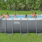 Bestway Бассейн STEEL PRO MAX Oval 549x274x122 см, 13430Л, металлический каркас — изображение 5