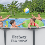 Bestway Бассейн STEEL PRO MAX Round 427х122 см, 15232 Л, металлический каркас — изображение 7
