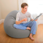 INTEX Fotoliu VELUR 114x114x71cm BEANLESS BAG - imagine 4