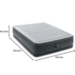 INTEX Pat gonflabil “Velur Comfort-Plush” 137x191x33 cm cu pompă încorporată 220V, până la 272 kg - imagine 4