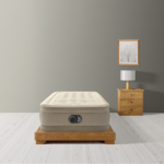 INTEX Надувная кровать “Velur Ultra Plush” 99х191х46 см, встр.нас. 220В, до 136 кг — изображение 4