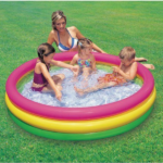 Детский надувной бассейн “Радуга” 114×25 см, 131Л, 2+ — изображение 3