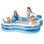 INTEX Piscină gonflabilă pentru familie 229x229x66 cm, 990 L, 3+ - imagine 4