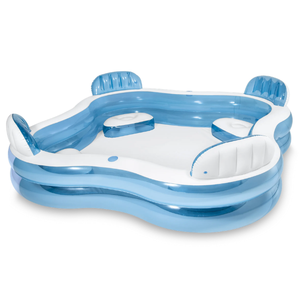 301230 INTEX Piscină gonflabilă pentru familie 229x229x66 cm, 990 L, 3+ - imagine 1