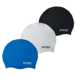 INTEX Căciulă pentru înot din silicon, 8+, 3 culori