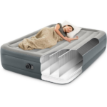 INTEX Pat gonflabil “Velur Deluxe” 152x203x46 cm cu pompă încorporată 220V, până la 272 kg - imagine 5